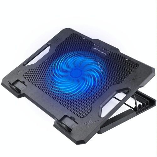 Adjustable Laptop Cooling Pad with Stand for 13-17 Inch Laptops – Multi-Fan, Height Adjustable, USB Powered