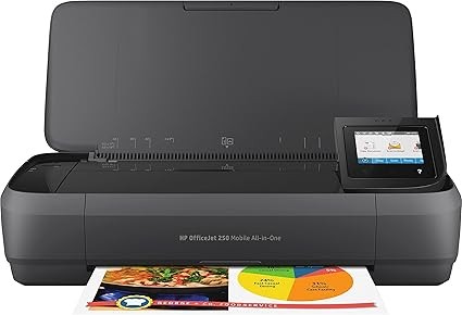 HP OfficeJet 250 All-in-One Portable Printer (CZ992A) – Wireless, Mobile Printing, Alexa Compatible